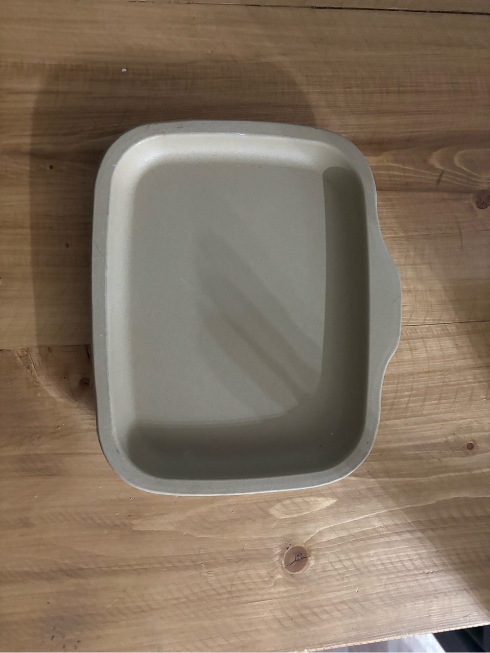 Pampered Chef Cream Rectangular Baking Dish